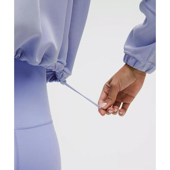 Brushed Softstreme Half Zip - Serene Blue - Picture 4 of 5